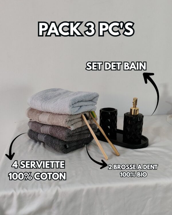 pack 3 pc's